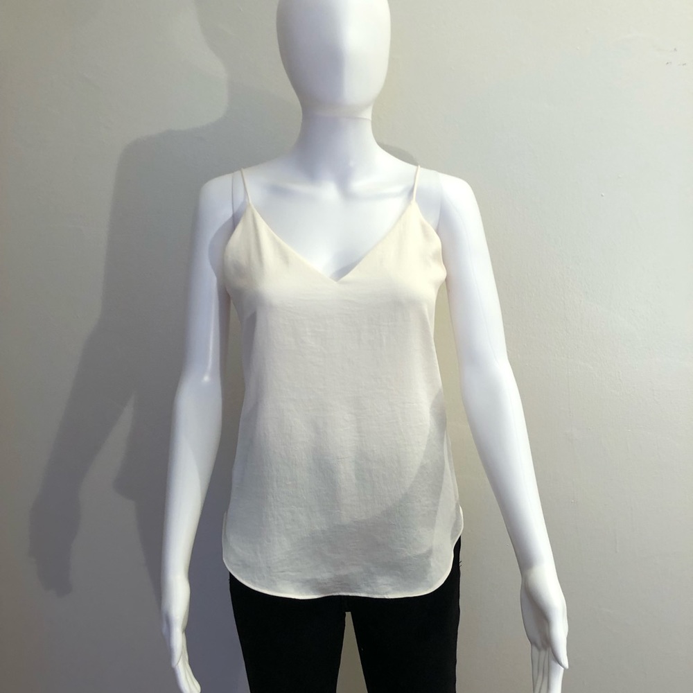 Express White/Cream Silk Cami